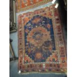Two Afshar rugs, 125 x 169cm and 125 x 174cm