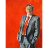 Louise Riley-Smith (British, 20th Century), Portrait of David Reece, Head Porter of Churchill