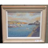 Ronald Morgan, RBI, ROI (British, b. 1936), Summer Evening, Plymouth, signed lower right and dated