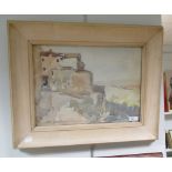 William Crozier (Scottish, 1897 - 1930), San Gimignano, Italy, watercolour, signed lower left, 28