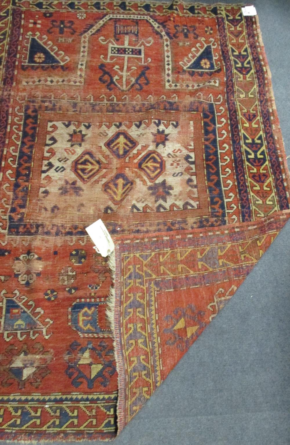 Two Afshar rugs, 125 x 169cm and 125 x 174cm - Image 4 of 4