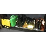 A quantity of assorted ladies handbags