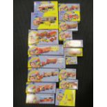 Corgi Classics Chipperfields Circus vehicles and performers, 18 models in boxes, plus one loose