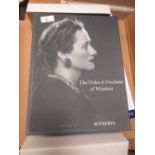 A copy of Sotheby's 'Duke and Duchess of Windsor' sale catalogue