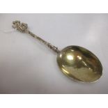 An 18th century style Dutch silver spoon