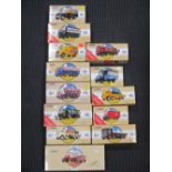 Corgi Classics tankers and other vehicles, (previously removed from boxes for display purposes) (13)