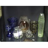 A collection of Austrian glass, to include Meyrneffe, Kralik and others (6)