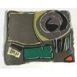 § Tony O'Malley (Irish, 1913-2003) Abstract numbered 94/100 and signed lower right "Tony O'Malley"