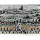 § Laurence Stephen Lowry, RA (British, 1887-1976) Britain at Play signed lower right in pencil "L.