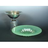 A WMF 'Myra' iridescent glass footed bowl, circa 1928,