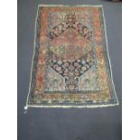 A Hamadan rug 190 x 123cm