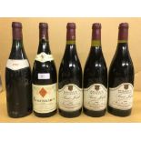 St Joseph, J. L. Grippat 1993, 2 bottles; Domaine du Monteillet 1999, 3 bottles; Crozes Hermitage
