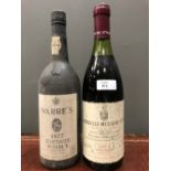 Warre's Vintage Port 1977, one bottle; Chambolle-Musigny 1er cru 1973, Domaine Grivelet, Les