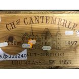 Chateau Cantemerle, Haut Medoc 5eme Cru 1997, 12 bottles in owc