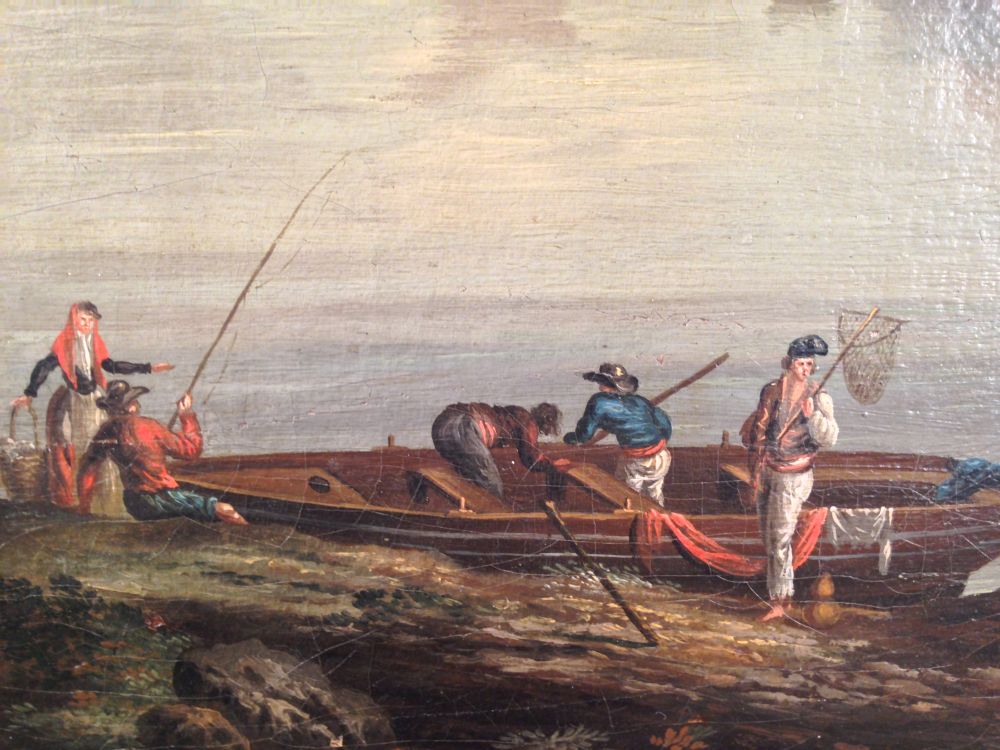 Anton Schranz the Elder (German/Maltese, 1769-1839) British Warships in Port Mahon, Minorca, - Image 41 of 42