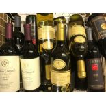 Australian and American wines. 14 bottles including Newton Vineyard (Napa Valley), and Golden