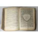Prayer Book and Bible, London: Barker and Bill 1637-38, 4to, engraved titles, typically age marked