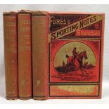 FORE'S Sporting Notes and Sketches, a complete run, 29 volumes, 1884-1912, 8vo, original cloth gilt,