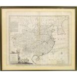 Emmanuel Bowen, Maps of Japan and China c.1750. A New and Accurate Map of the Empire of Japan laid