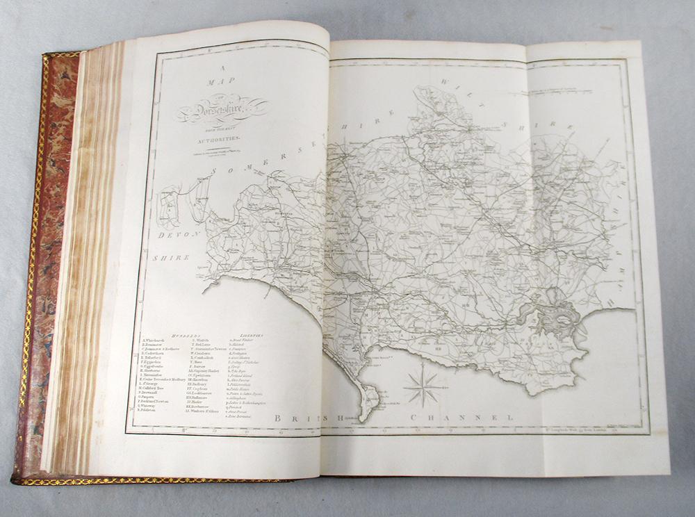 CAMDEN (W.), Britannia, 2nd Gough Edition, 1806, folio, 3 vols of 4, with maps and plates, - Image 3 of 6