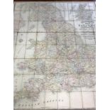 BRADSHAW's Map of the Railway, Canals, Navigable Rivers, & Mineral Districts of Great Britain, by