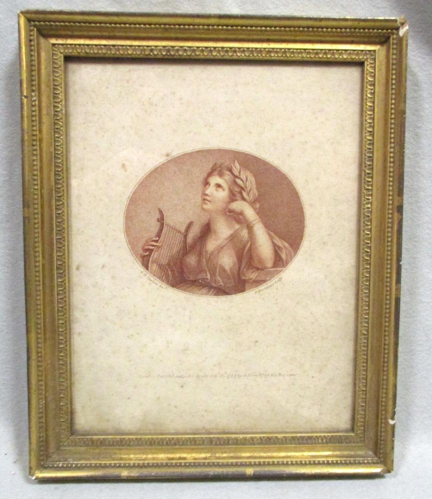 A broad collection of prints, mainly 19th century, with many portrait or figural subjects, in - Image 8 of 8