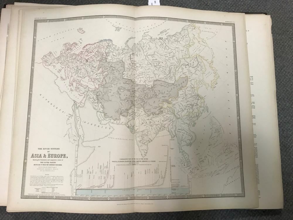JOHNSTON (Alexander Keith). The Physical Atlas. A Series of Maps and Notes illustrating the - Image 4 of 5