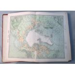JOHNSTON (A Keith) Handy Royal Atlas of Modern Geography, new edition 1884, folio, 45 coloured maps,