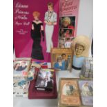 A quantity of Collectors Items relating to Diana, Princess of Wales including playing cards, coins