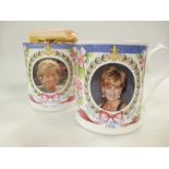A collection of Royal Wedding and other commemorative Charles and Diana mugs (40)