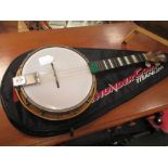 A 'George Formby' 4 string banjolele