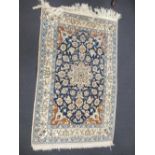 A finely woven Tabriz style rug, 127 x 79cm