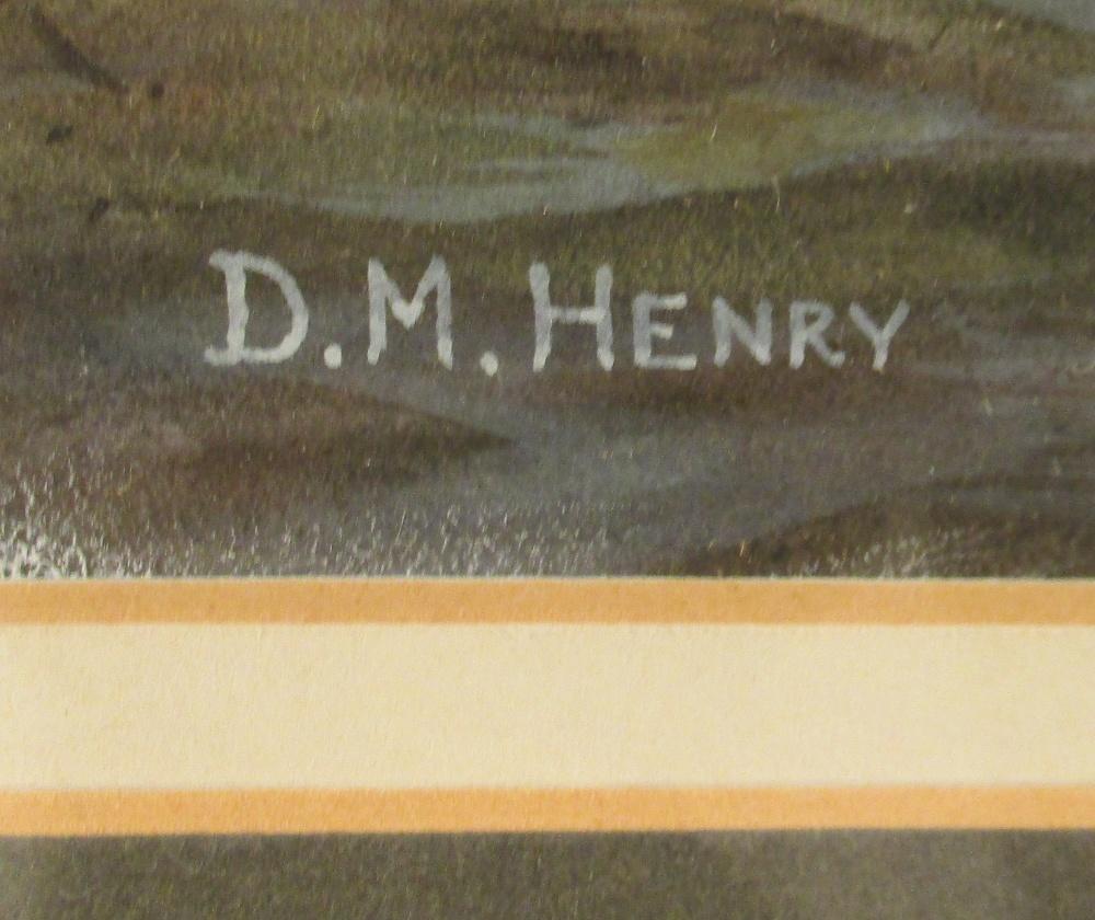 § David Morrison Reid Henry (British, 1919-1977), Red Lechwe; and Sassaby, signed lower left "D M - Image 2 of 7