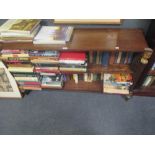 A large quantity of books, mostly history, poetry, architecture and others