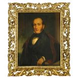 John Lindsay Lucas (British, 1807-1874) Portrait of Richard Gunnell (c.1807-1872), husband of