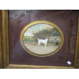 A Stevenson, (British, 19th/20th century), 'Sentence' a Jack Russell Terrier, signed and dated '