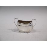 A silver two handled sugar bowl, Chester 1935, 7.5oz