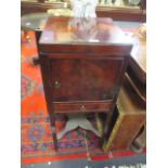 A 19th century mahogany washstand