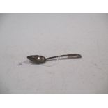 A late 18th century Scottish provincial silver teaspoon by Robert Keay, Perth, 1790
