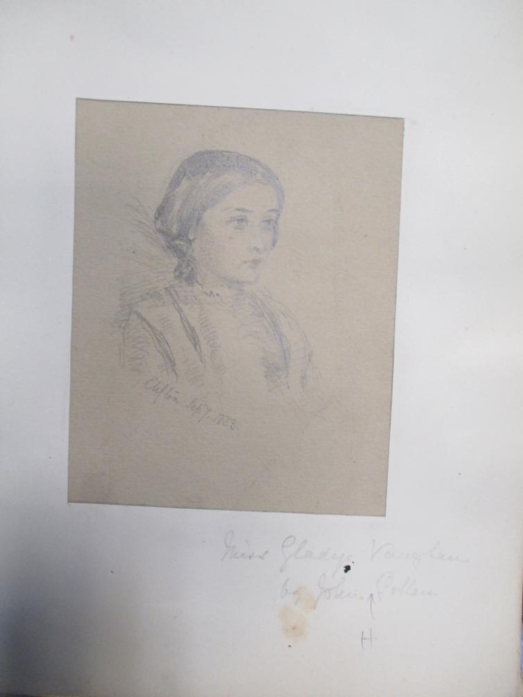 Harriet Sneyd (British, 1796-1867) A sketchbook of portraits of the Thynne children of Longleat, - Bild 11 aus 17