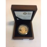 United Kingdom 2008 HRH The Prince of Wales £5 gold proof coin, weight 39.94g, limited edition of