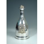 A silver commemorative decanter, by Mappin & Webb, London 1974, made to commemorate the centenary of