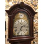 An Edwardian mahogany tubular chiming longcase clock, signed 'Collingwood, 46 Conduit St., W1',