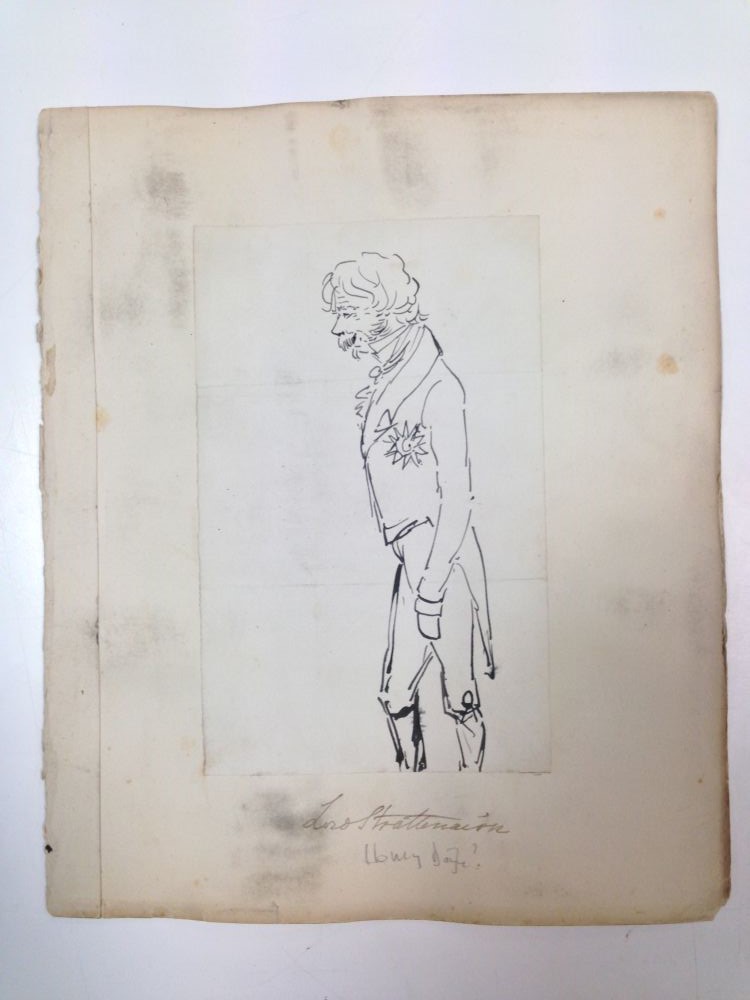 Harriet Sneyd (British, 1796-1867) A sketchbook of portraits of the Thynne children of Longleat, - Bild 7 aus 17