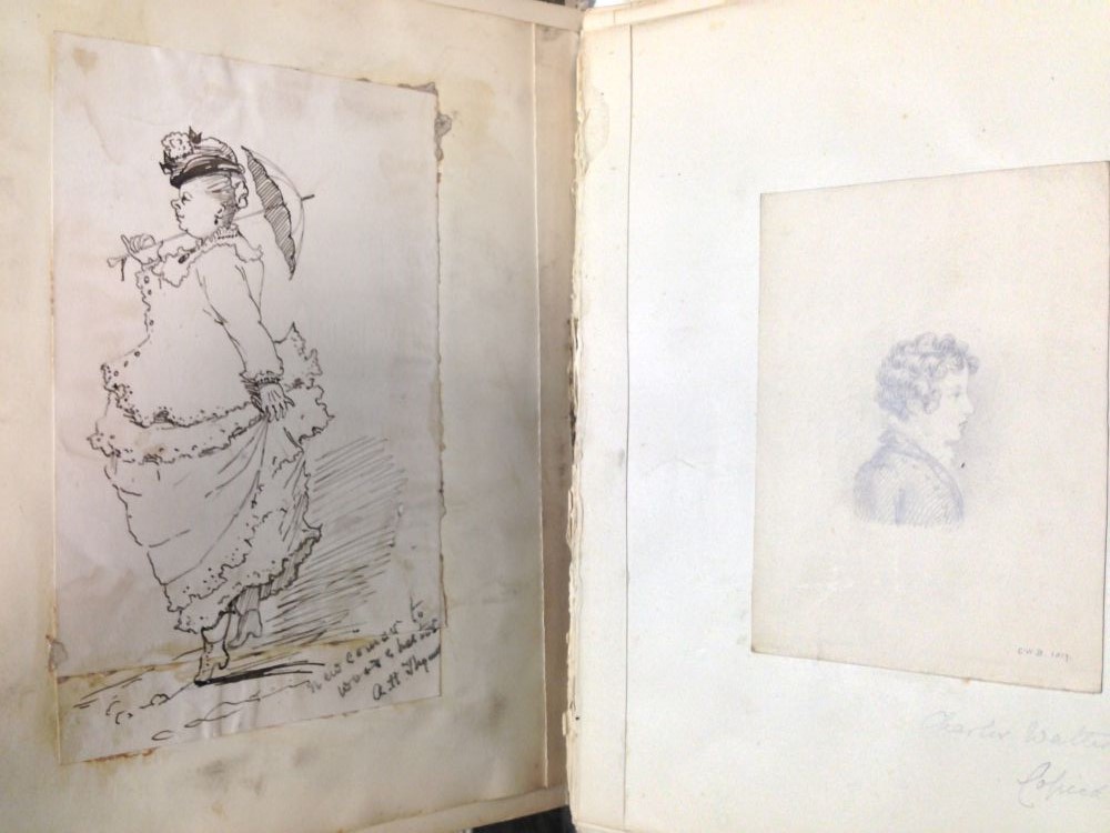 Harriet Sneyd (British, 1796-1867) A sketchbook of portraits of the Thynne children of Longleat, - Bild 8 aus 17