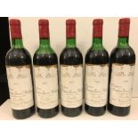 Chateau Mouton Baron Philippe, Pauillac 5eme Cru 1973, 5 bottles; 1985, 4 bottles; levels: one mid