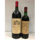 Chateau Bel Air, Lussac St Emilion 2000, one magnum (150cl); Chateau La Lagune, Haut Medoc 3eme