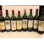 Assorted wines, mainly French including Bordeaux region, 16 bottles