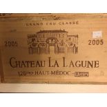 Chateau La Lagune, Haut-Medoc 3eme Cru 2005, 12 bottles in owc