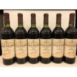 Chateau Lascombes, Margaux 2eme Cru 1982, 6 bottles